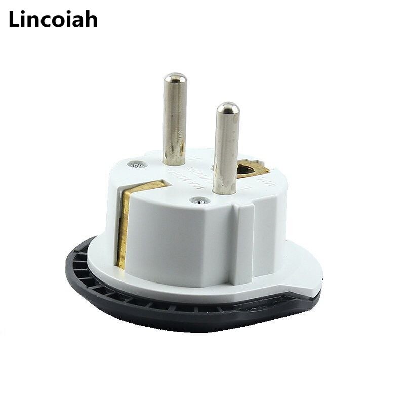EU Adapter Universal EU Converter 2 Round Pin Socket AU US UK CN To EU Wall Socket AC 16A 250V Travel Adapter
