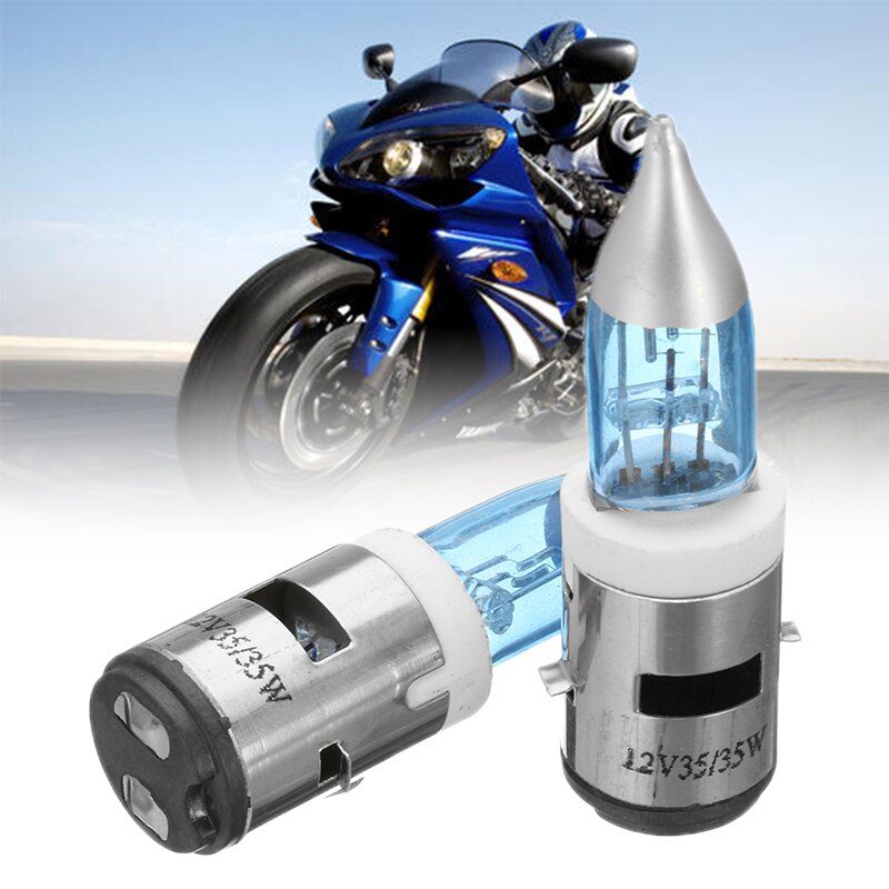 2 stuks  ba20d xenon witte lampen met hoog vermogen voor motorfiets koplampen, scooters, motorfietsen, 35w koplampen