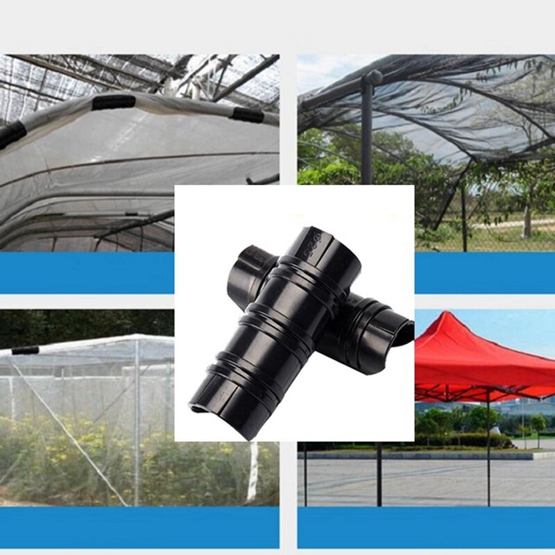 30Pcs/Lot 25mm Greenhouse Frame Pipe Clip Clamp Film Net Shade Sails Clamp Home Garden Tools Pipe Clamp Connectors