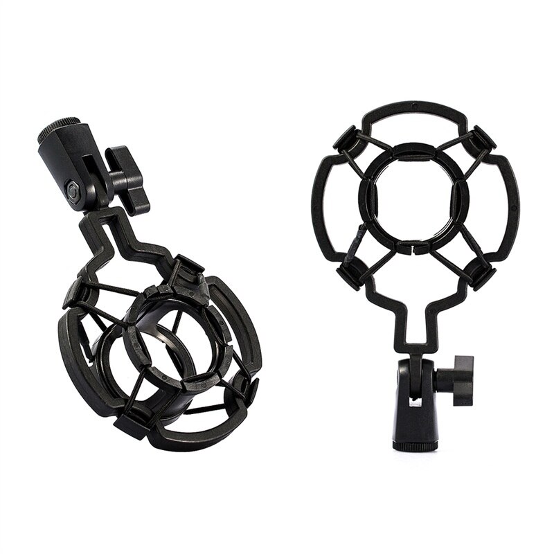 Metal Shock Mount Microphone Stand Mic Shock Mount Bracket Holder Universal Microphone Shock Mount Clip Holder 3Kg