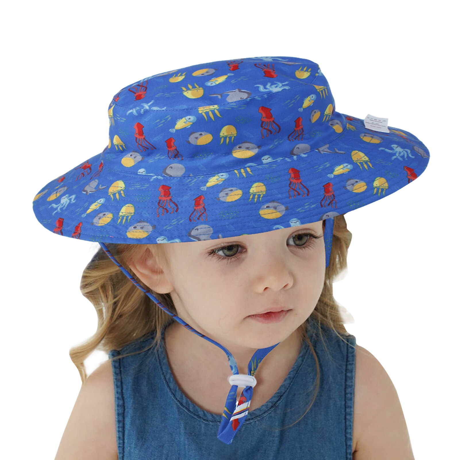 Sun Hat Men And Women Baby Breathable Basin Hat Cute Beach Hat Toddler Sun Protection Wide Brim Summer Cap: D / M