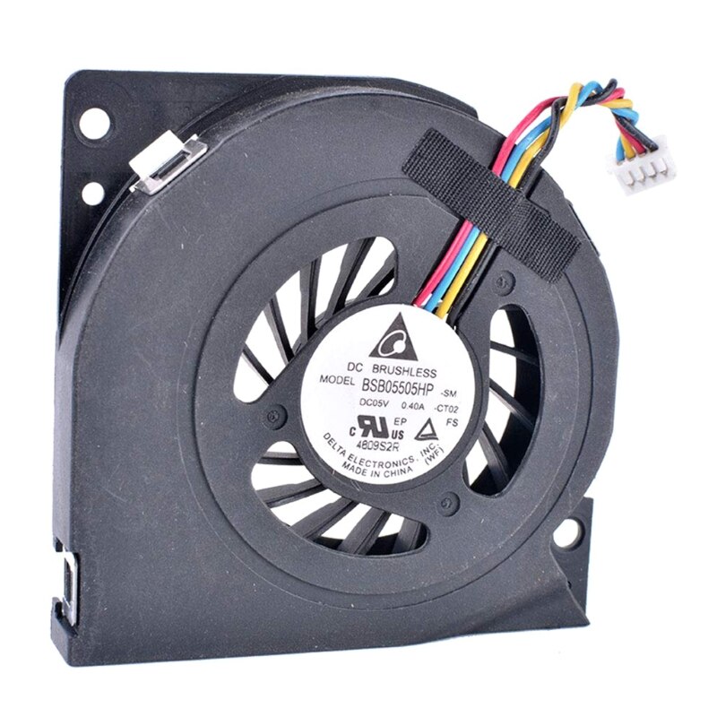 BSB05505HP GPU Radiator DC 5V / 0.4A 4 pin 4-wire Cooling Fan Quiet GPU Cooler Laptop Cooler Slim Portable USB Powered