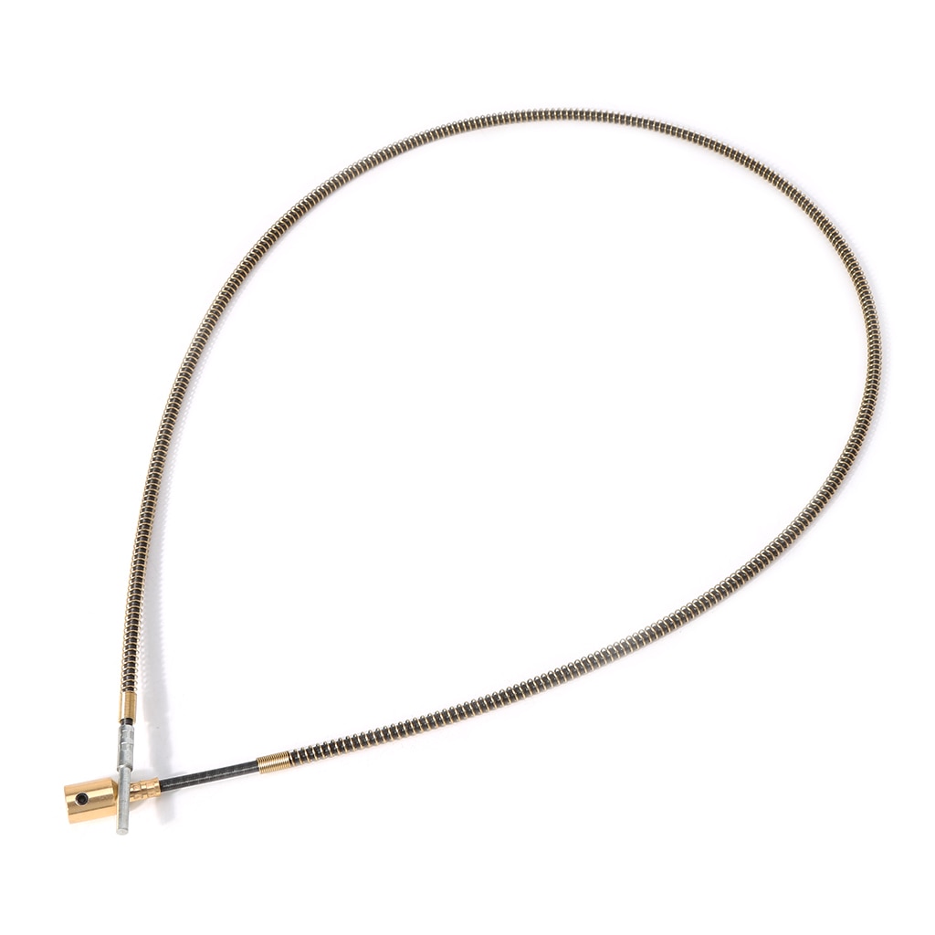Câble de Tube métallique de 98cm pour broyeur rotatif Dremel, avec ressort, arbre Flexible, grande valeur, 1 pièce