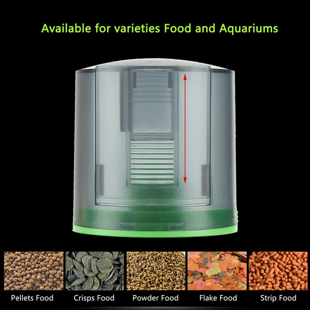 Automatic Fish Feeder Electric Auto Fish Feeder Aquarium Food Dispenser TUE88