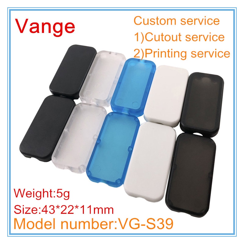 5pcs/lot cable transformer housing 43*22*11mm ABS plastic enclosure box