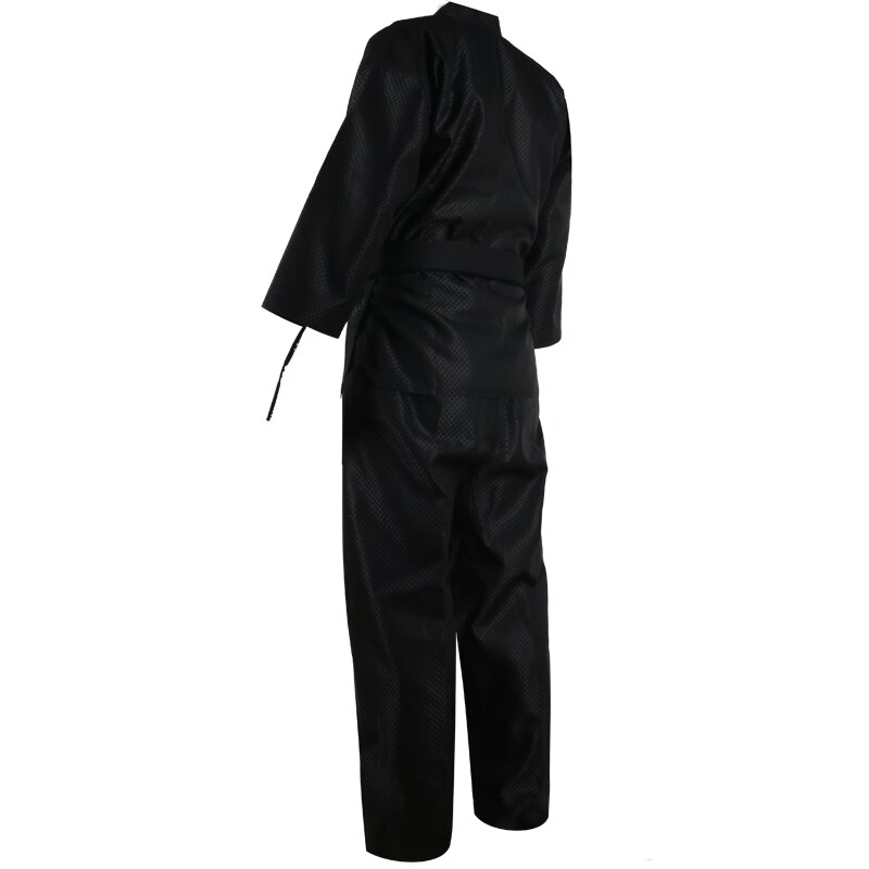 Schwarz Taekwondo Uniform Dobok Erwachsene kinder Männlich Weiblich Taekwondo dobok baumwolle anzüge jodo Uniform Taekwondo Kleidung Taekwondo set