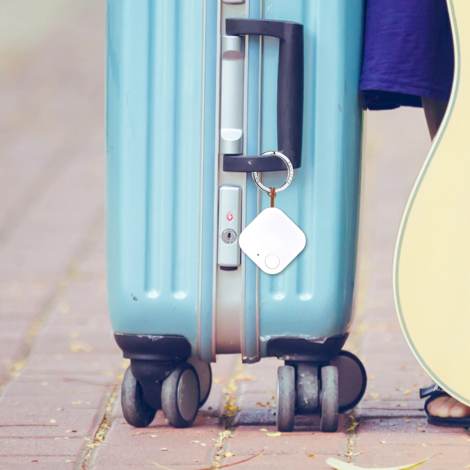 Bluetooth-fähiger schlüsselfinder für kinder, ortungsgerät für gegenstände wie geldbörse, handy, haustiere und pässe – standortverfolgung