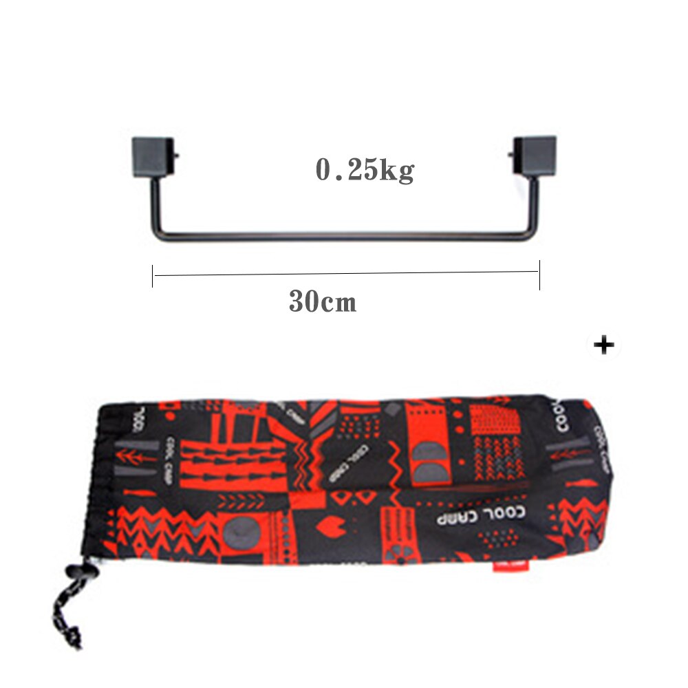 Ultralight Portable Folding Mesh Table Outdoor Dining BBQ Grill Desk Storage Bag Camping Picnic Garden Barbecue Net Table: 30cm hanger