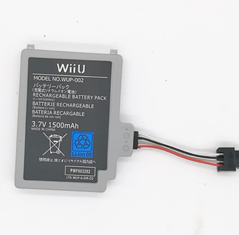 Spot fabrikanten Nintendo game console accessoires Wii u Wii u 3600 MAH grote capaciteit pad batterijen