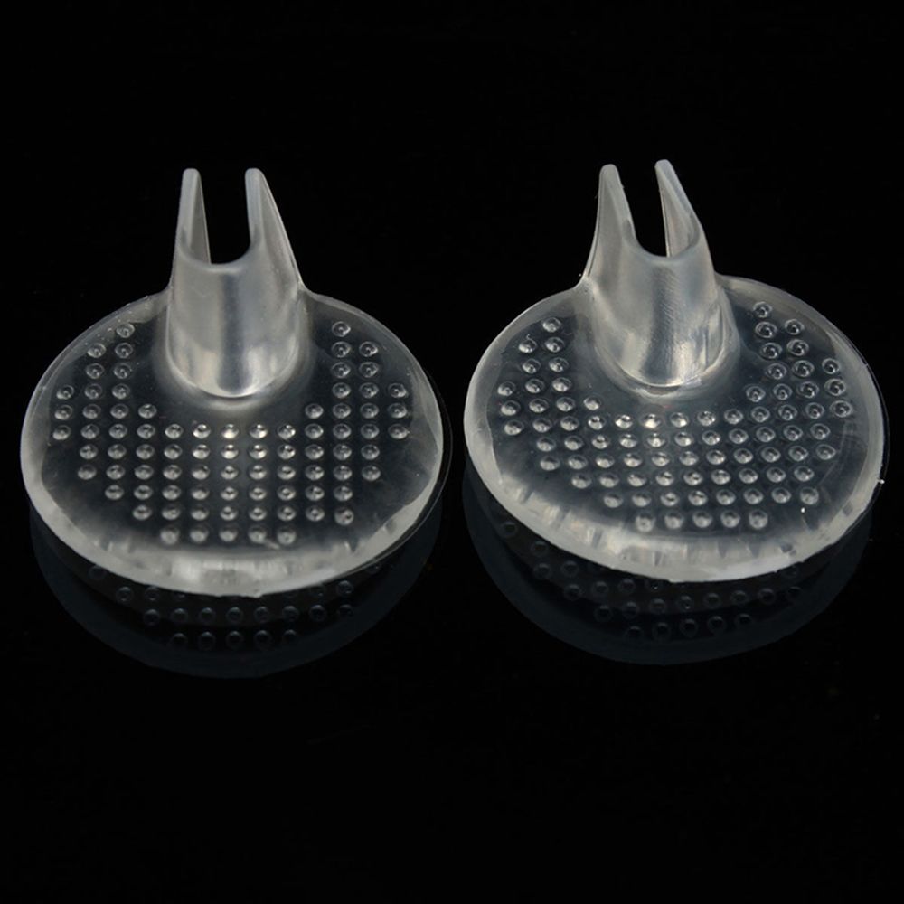1 Pair Unisex Foot Care Tool Gel Shoes Inserts shoe-pad Cushion Flip flop Sandals Toe Separator Massage Insole