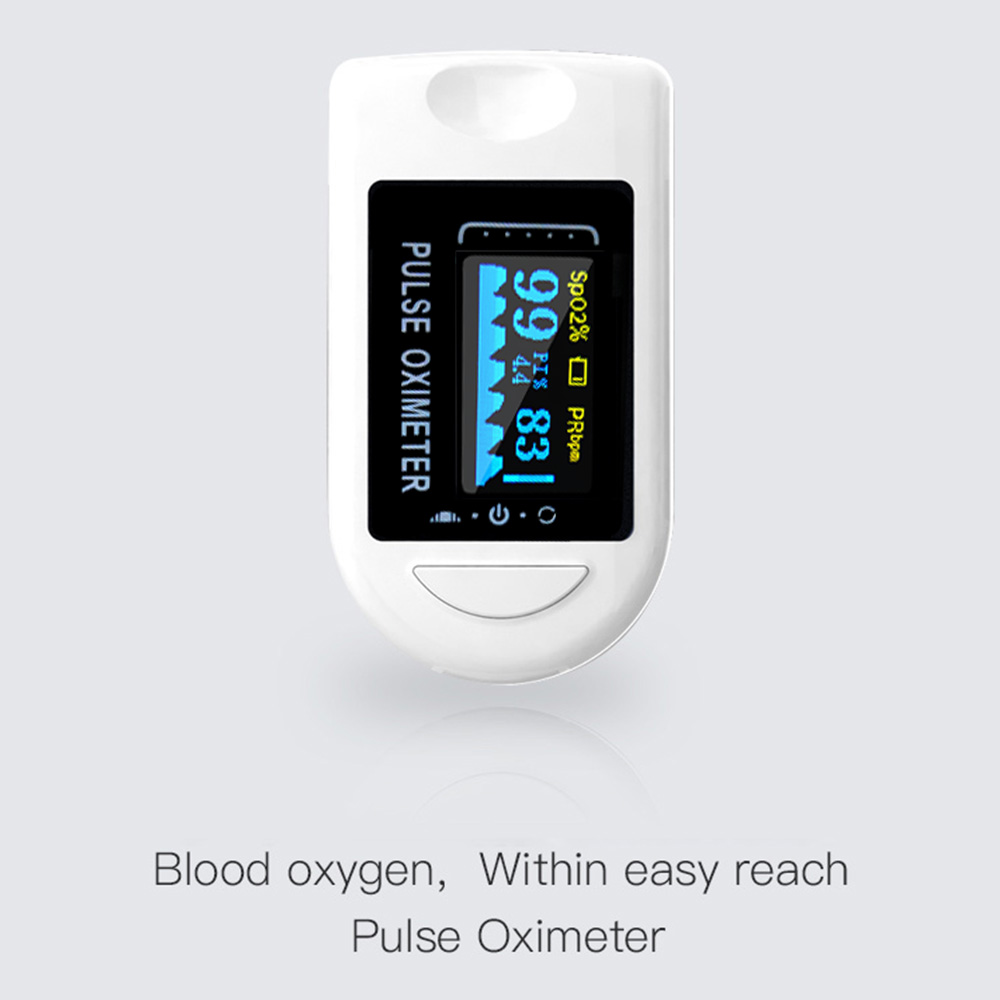 Blod iltmåler finger puls oximeter iltmætningsmåler oximeter pulsmåler uden batteri