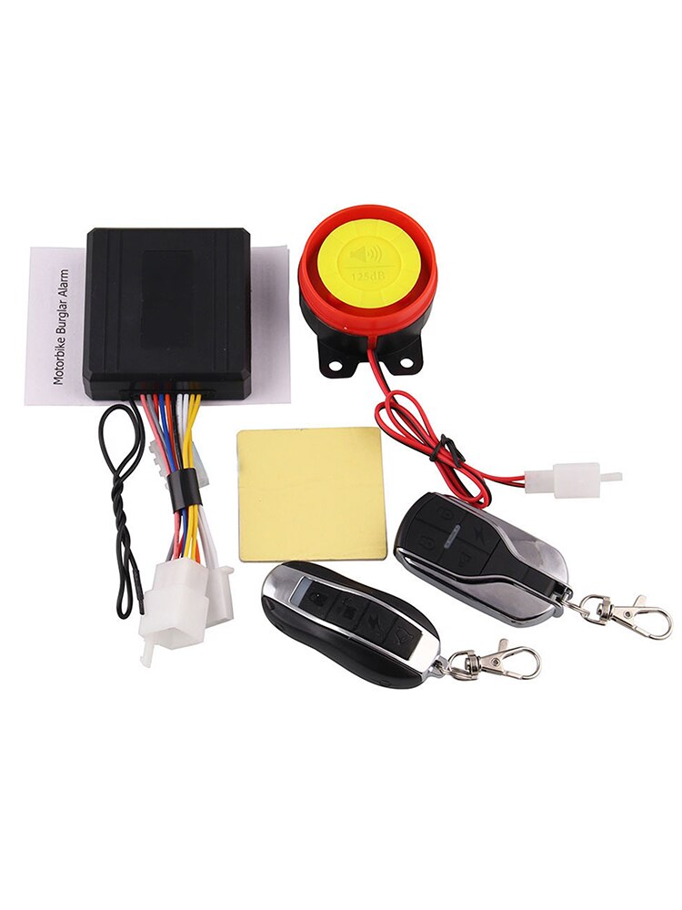 1 Set Remote Control Alarm Motorcycle Security System Motorcycle Anti-Theft Protection Bike Moto Scooter Motor Alarm System