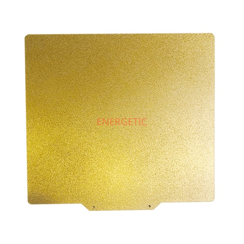 ENERGETIC Flex Plate 235x305mm One Sided Textured PEI Spring Steel Sheet Powder Coated PEI Build Plate for CR-10 Mini 3D Printer