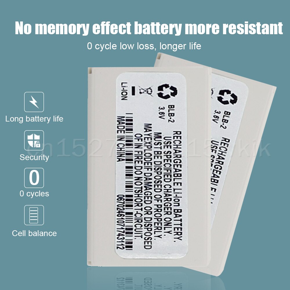 BLB-2 BLB2 BLB 2 Replacement Phone Battery For Nokia 8210 8250 8850 8910 8310 5210 6500 6590 6510 3610 8270 8910i 7650 6590i