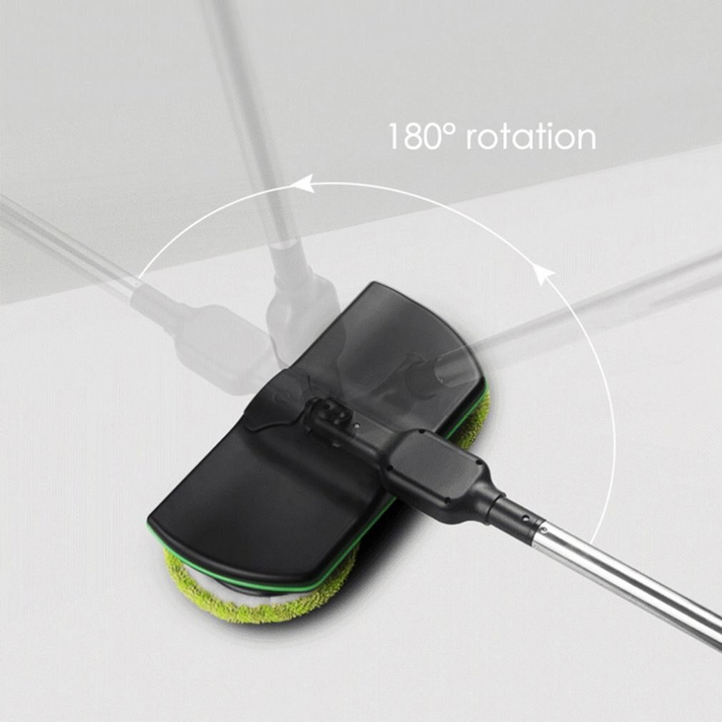 Rechargeable 360 Degree Rotation Cordless Floor Cleaner Scrubber Polisher Electric Rotary Mop Microfiber Cleaning Mop for Home