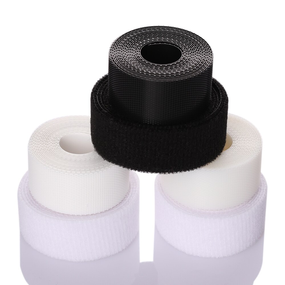 Cinta de sujeción para muñeca, pegatinas mágicas de 6/8/20mm de ancho, correa para pegar ropa, accesorios de ropa de costura para muñecas autoadhesivas DIY