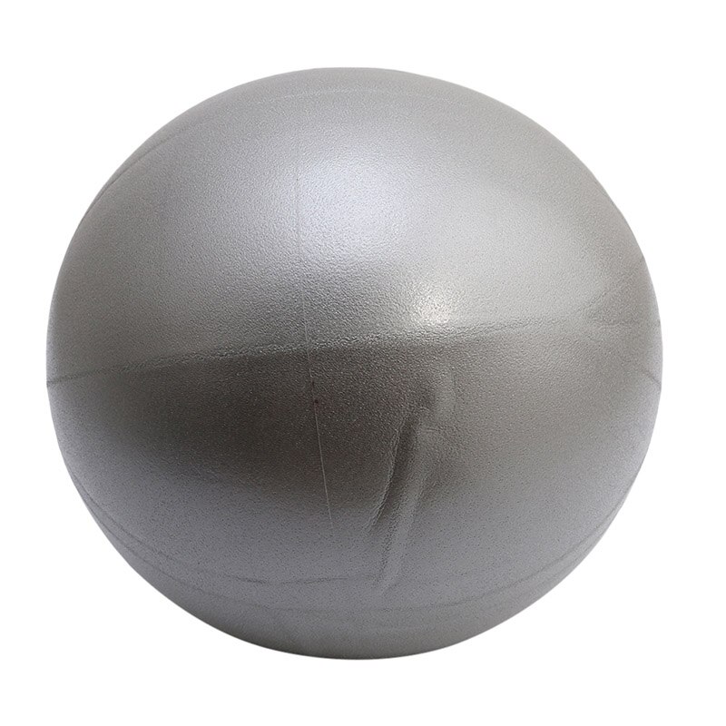 25cm yoga ball trening gymnastikk fitness pilates ballbalanse trening gym fitness yoga kjerne ball innendørs trening yoga ball: Grå