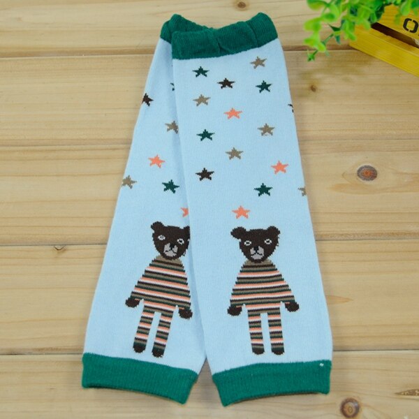 Jambières bébé en coton pour enfants | 20 styles, leggings doux, dessin animé pour fille et garçon, chaussettes rampantes de bonne: 6