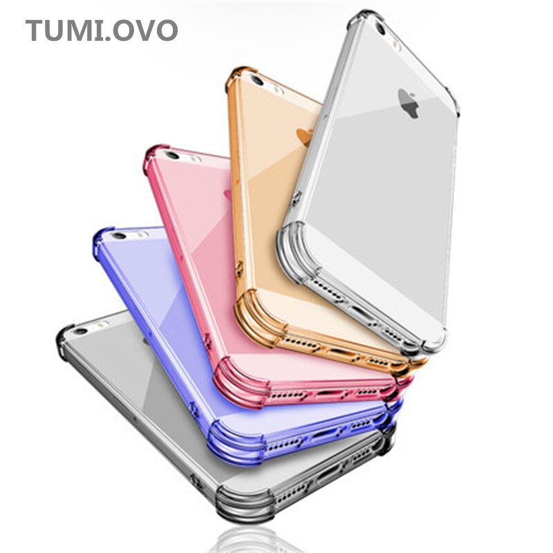 UNBreak Phone Case for iPhone 6 6S 7 Plus Cases Guard Series Anti Knock Back Cover TPU Crash Proof Shell Capa Fundas