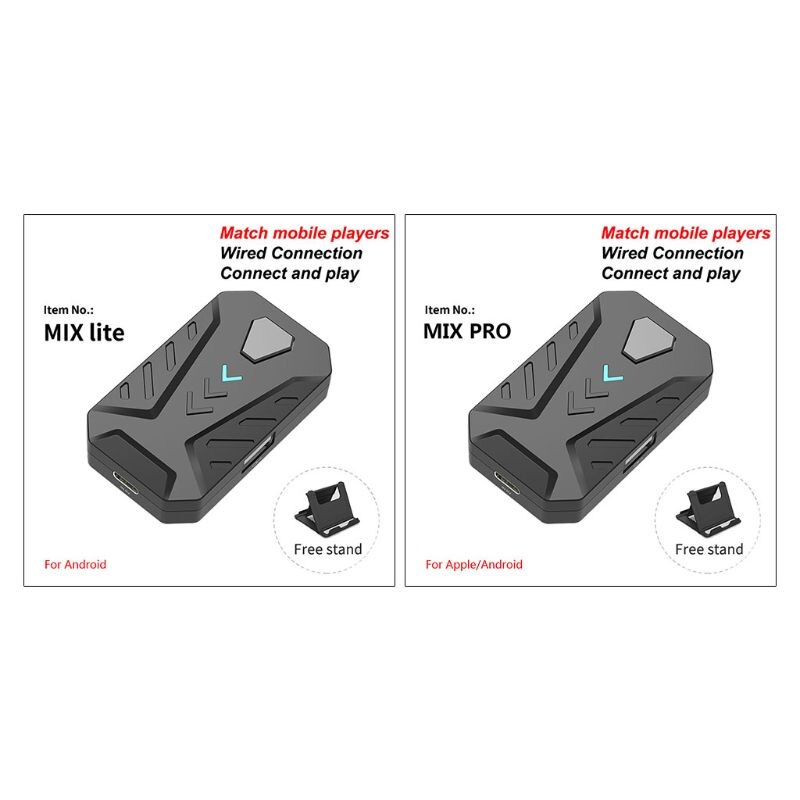 Portable Mobile Gaming Keyboard Mouse Converter Adapter MIX PRO / MIX LITE