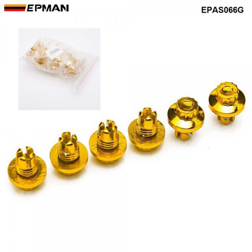 EPMAN -25 teile/los Kunststoff Felge Lippe Ersatz Spitze Rad Nieten/Muttern Für Rad Kappe Lippe EPAS056G-AF EPAS066G-AF