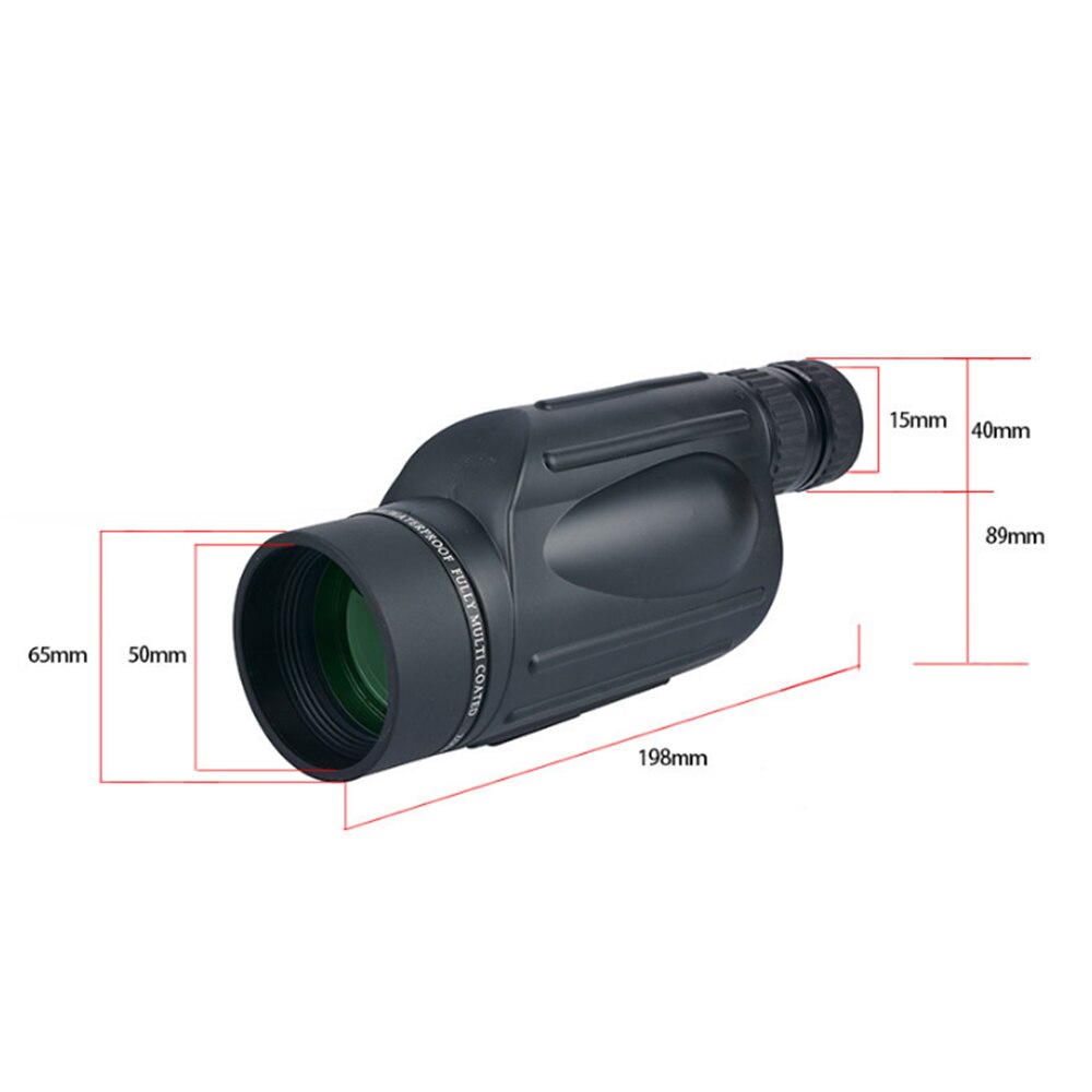 Gomu Zoom Telescope Monocular 10-30x50 High Power HD Outdoor View Mirror Single Eye Telescope Bird Mirror