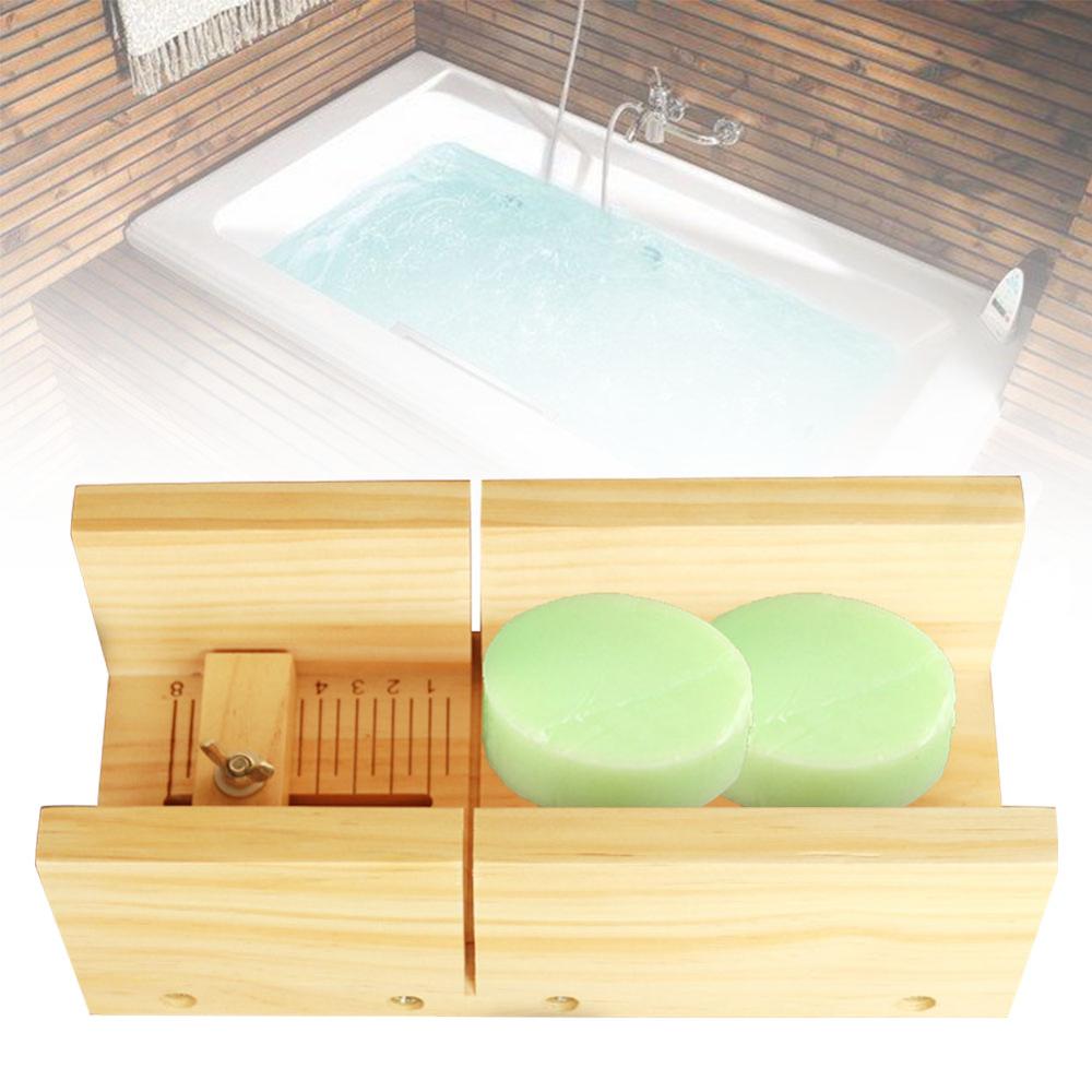 Accurate Soap Cutter Loaf Adjustable Candle Making Beveler With Scale Tools Planer Multifunctional Wooden Box Handmade DIY Tools