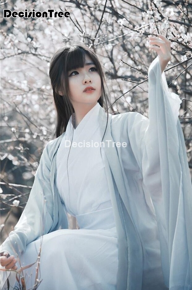 Chinese Jurk Oosterse Stijl Vrouwen Hanfu Kostuum Kantonees Geborduurde Traditionele Chinese Fairy Dance Wear