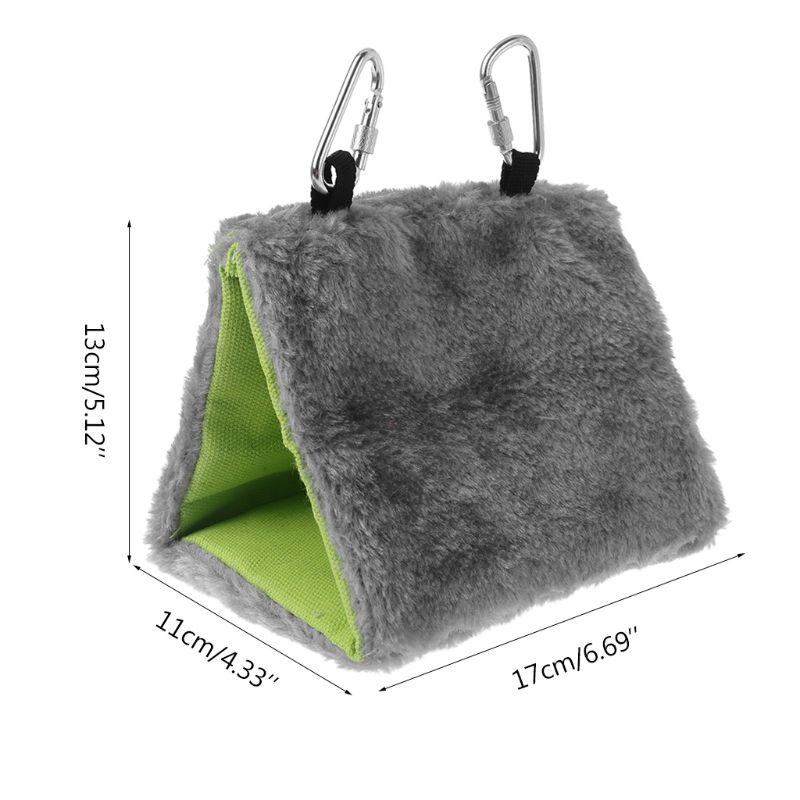 Pluche Vogel Papegaai Hangmat Huisdier Opknoping Bed Tent Huis Winter Warm Kooi Nest