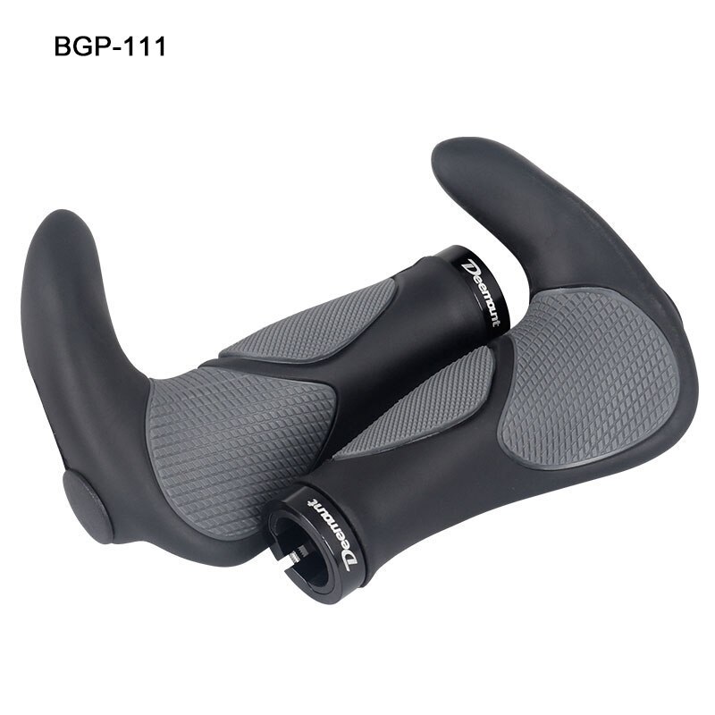 Deemount Comfy Bicycle Grips TPR Rubber Integrated MTB Cycling Hand Rest Mountain Bike Handlebar Casing Sheath Shock Absorption: BGP-111