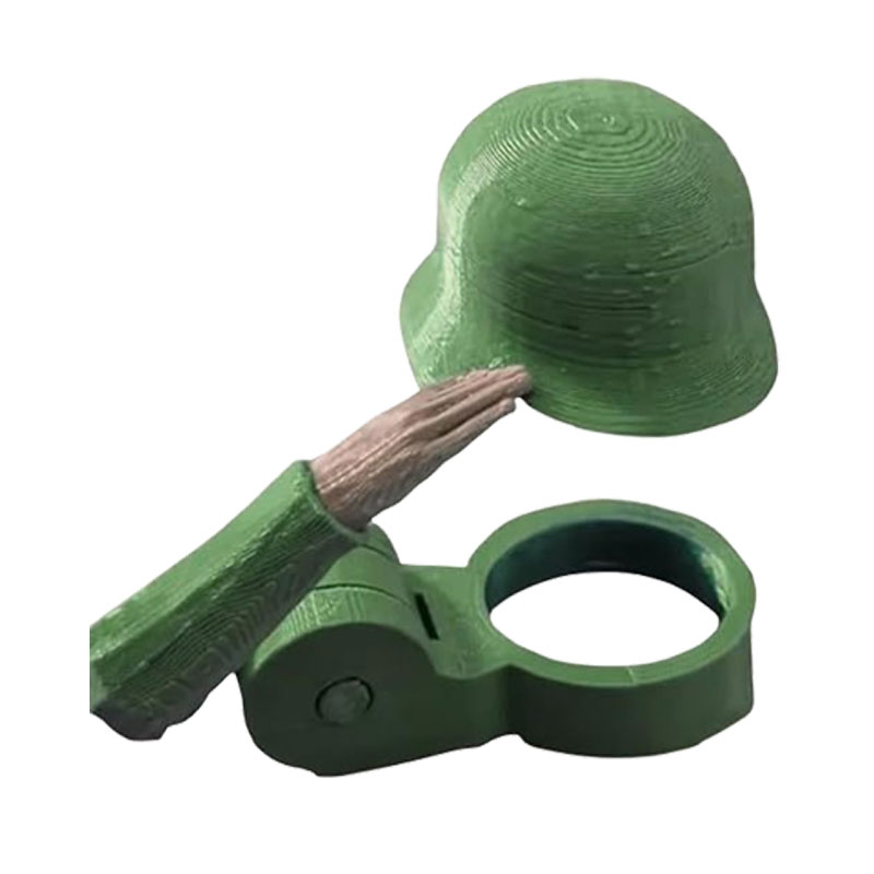 3/1Stck Kreative Soldat Gruß Bahre Flasche Helm Staub-nachweisen Deckel salutieren Pose Bahre Flasche Kappe für BBQ Party Bar Bahre: Licht Grün / 200*360cm