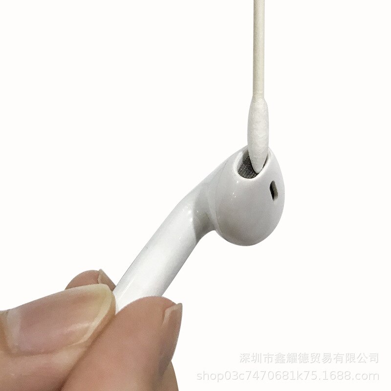 For Apple Airpods Case 25x Cotton Disposable Stick Cleaning Tool For AirPods 2 1 3 Pro Earphone Phone Charge Port For Airbods