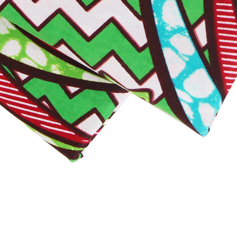 100% bawełna druku holenderski wosk tkaniny robić sukienka na imprezę 6jardów dużo afryki wosk tkaniny wysokiej jakość gwarantowana zielony 2019 niderlandzkiego wosk