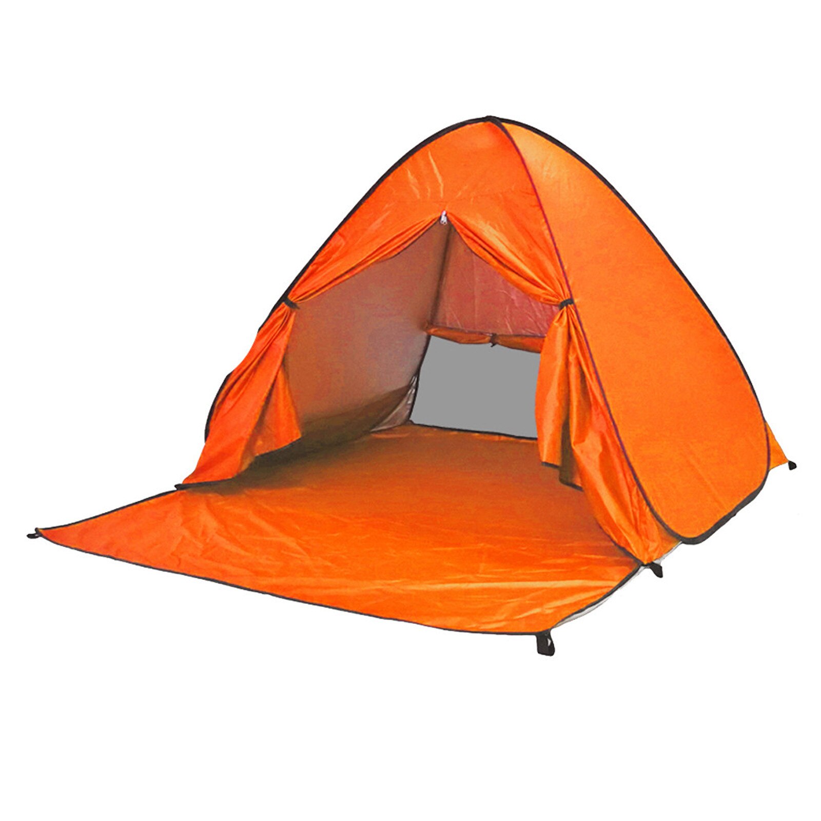 40# Automatic Set-up Camping Tents Portable Beach Shade Tent Outdoor Uv Protection Tents Multifunctional Wigwam: C