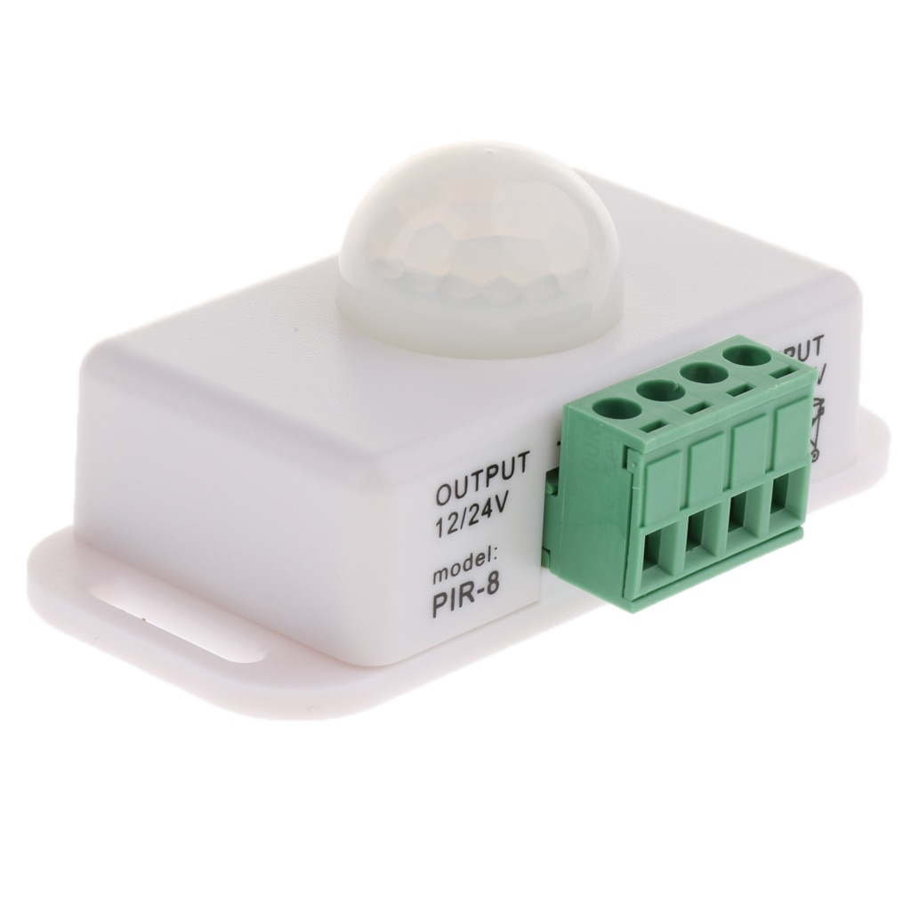 DC 12V 24V PIR Sensor LED Dimmer Switch Motion Infrared Switch