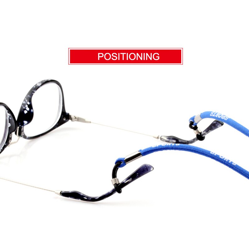 1PC regulowane elastyczne sznurek robić okularów okulary smycze na szyję sznurek pasek podtrzymujący sport opaska na głowę liny akcesoria robić okularów