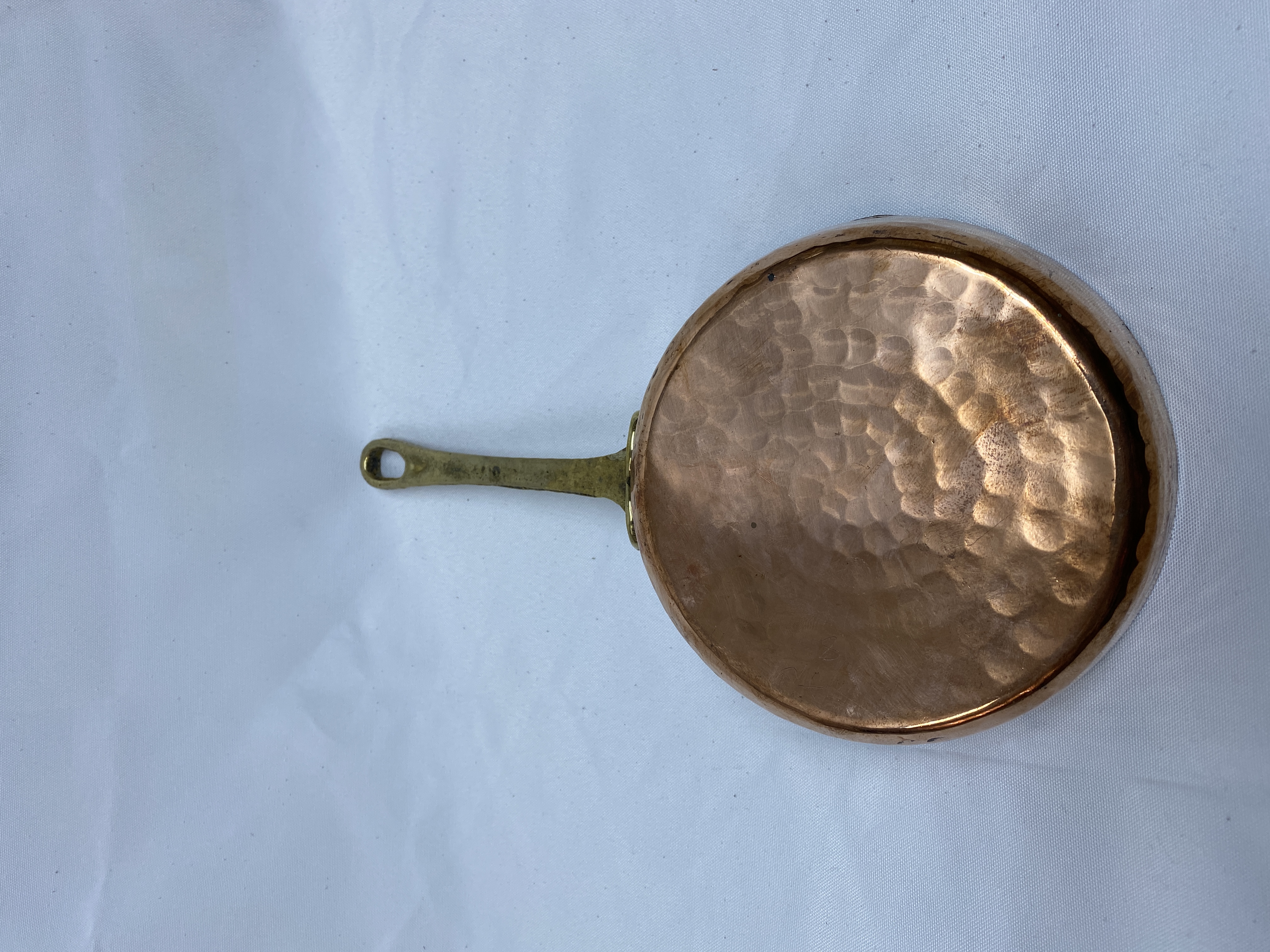 Copper Pan Wrought Copper Pan Healty Cooking Egg Brass Handle