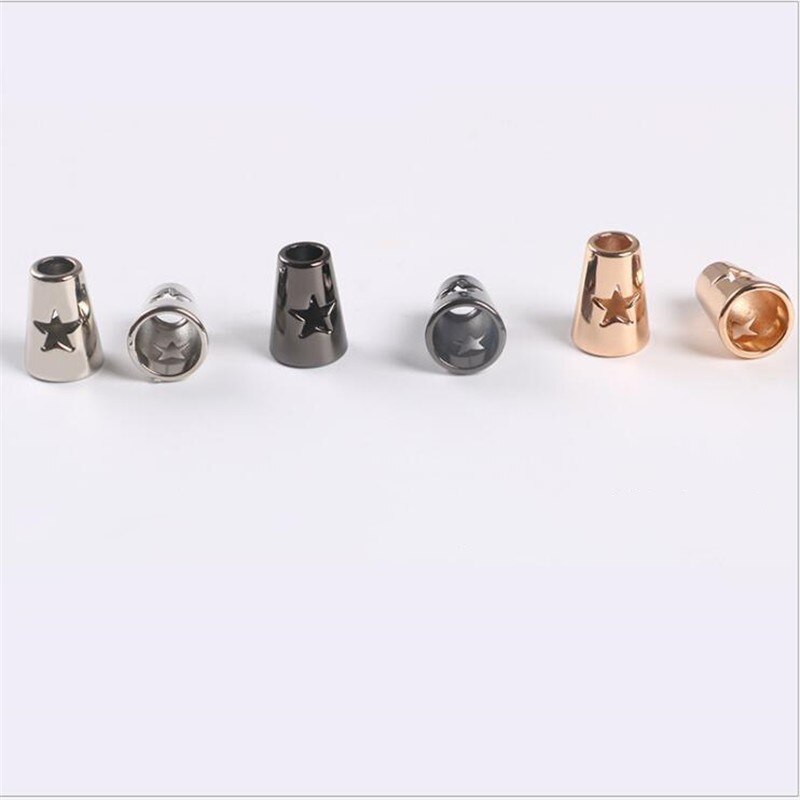 Stopper Cord Ends Lock Metal buckle for Bag Shoes Sportswear Garment Lanyard Accessories 60pcs: Mixed color