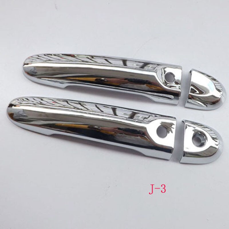 For Nissan Juke ABS chrome Door Handle Cover Door Handle straps car accessories 4pcs