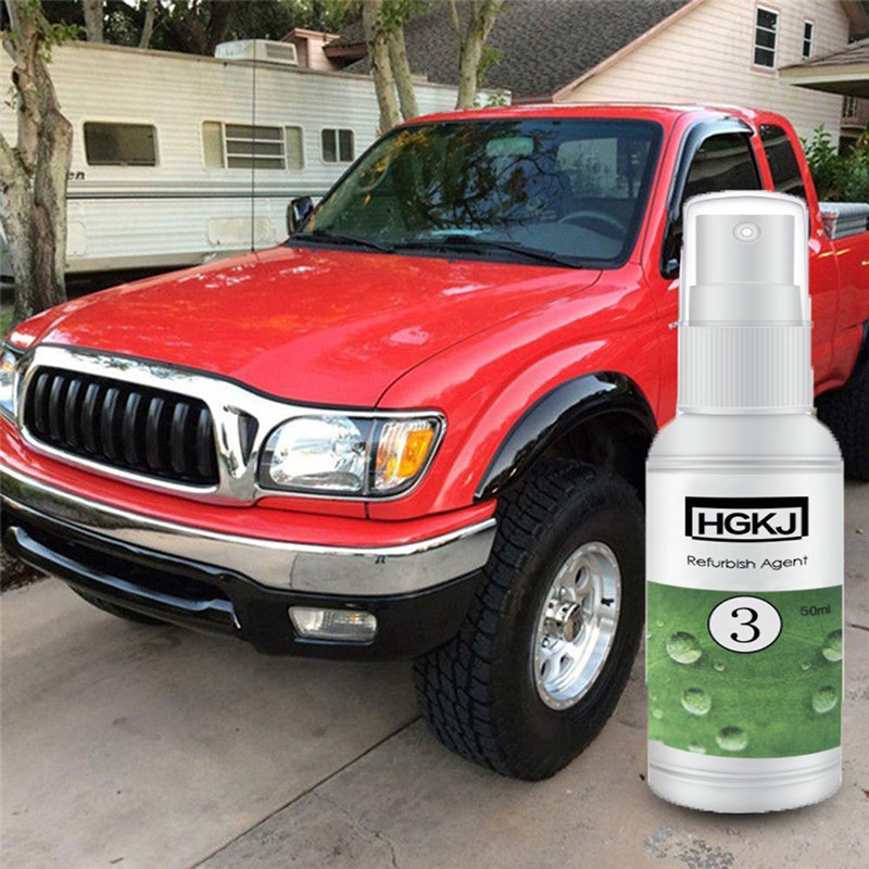 Auto Plastic Plating Opknappen Agent Coating Polijsten Schoon Protect Tool 50 ml