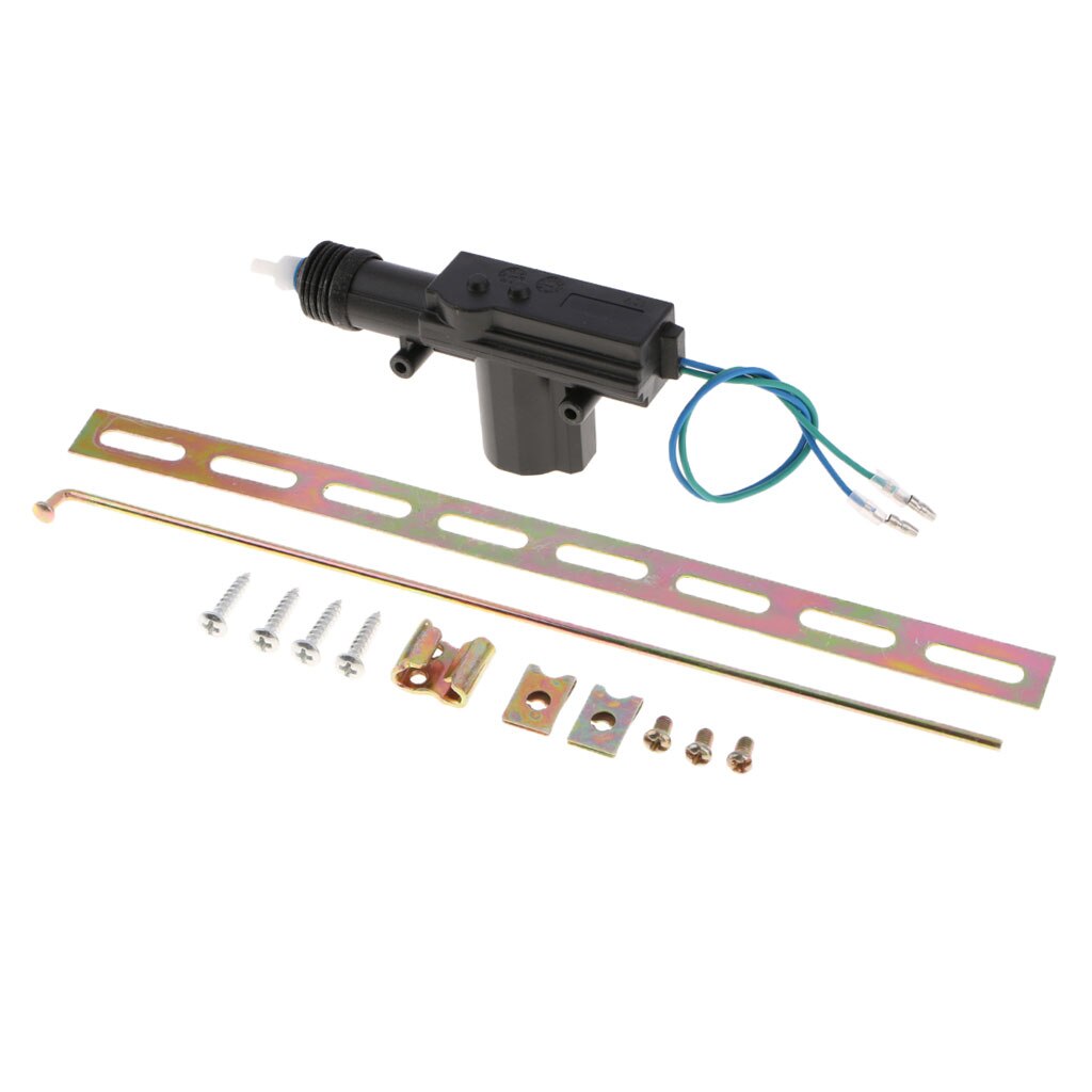 Auto Central Door Lock Actuator Complete Kit w/360 degree Rotation Heads Easy Install
