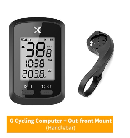 Xoss gps fietscomputer draadloos fiets snelheidsmeter racefiets mtb waterdicht bluetooth ant+ fietscomputer g plus computer: Combinatie 2