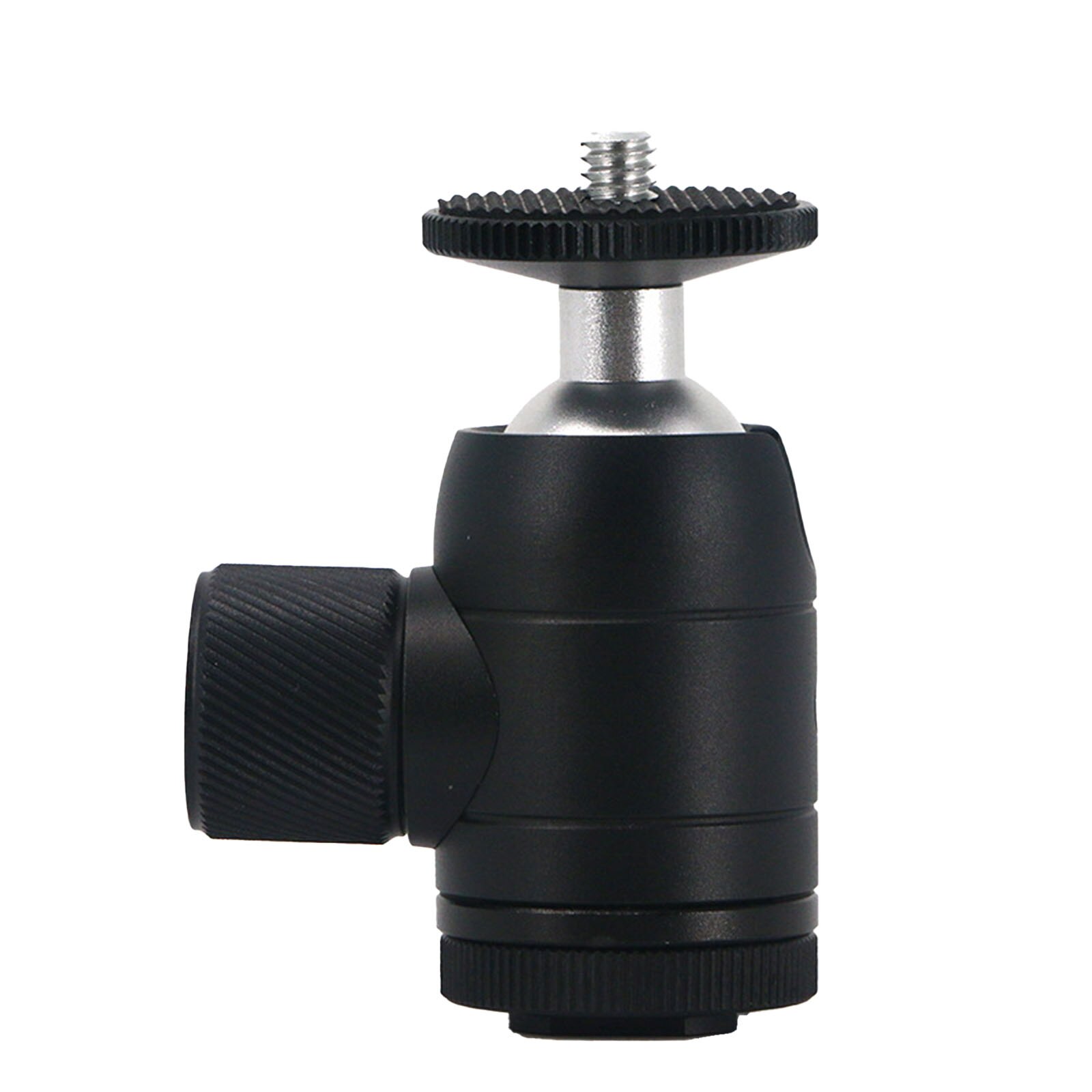 Aluminum Alloy Mini Tripod Ball Head Camera Base Mount Camera Ball Head Camcorder Light Stand