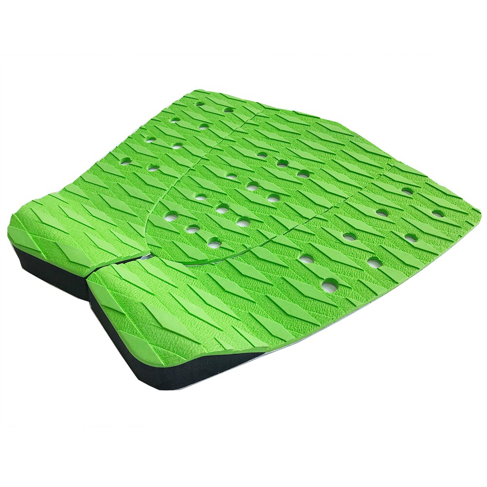 3 unids/bolsa antideslizante de espuma EVA cojines para tablas de Surf SUP Surf Kiteboard Skimboard pie Paddleboard tracción Pad alfombrilla de agarre perro Pie de: Green