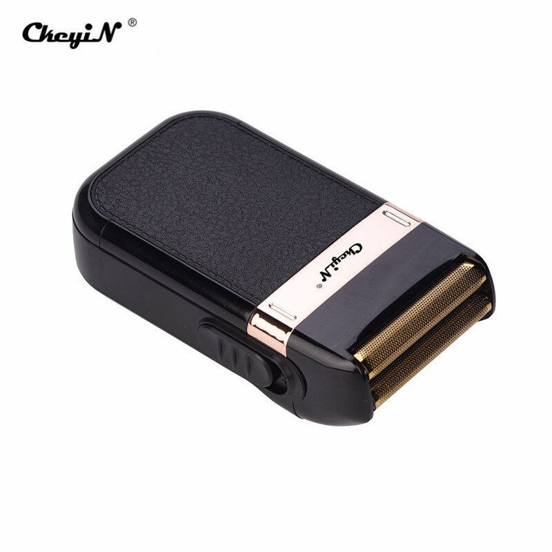 Ckeyin-maquinilla eléctrica para cortar el pelo y la barba para hombre, afeitadora inalámbrica, potente, recargable por USB, 50