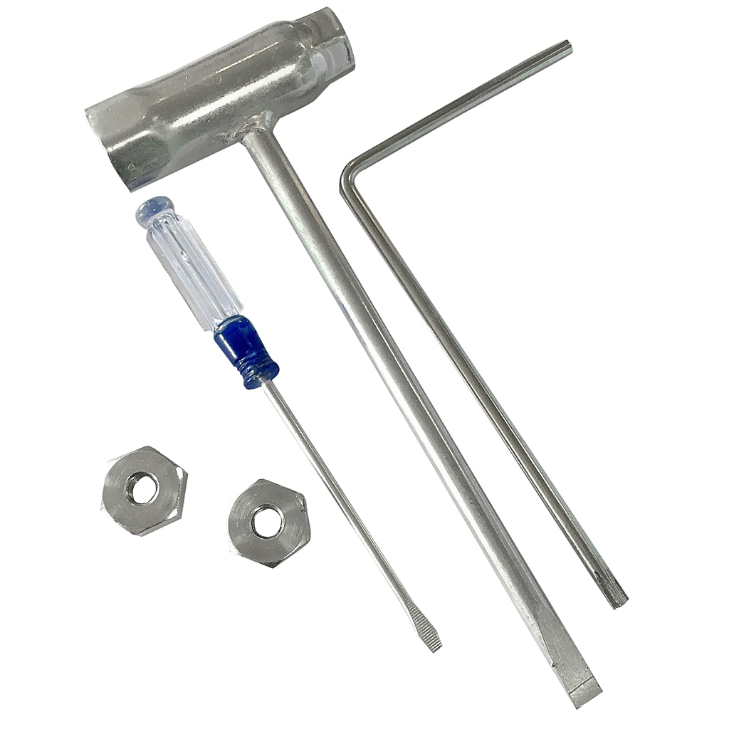 T-WRENCH 3/4 ''x 1/2'' T27 ENDE für STIHL Kettensäge mit Schraubendreher Bar Mutter Werkzeug Set-Kunststoff + Metall