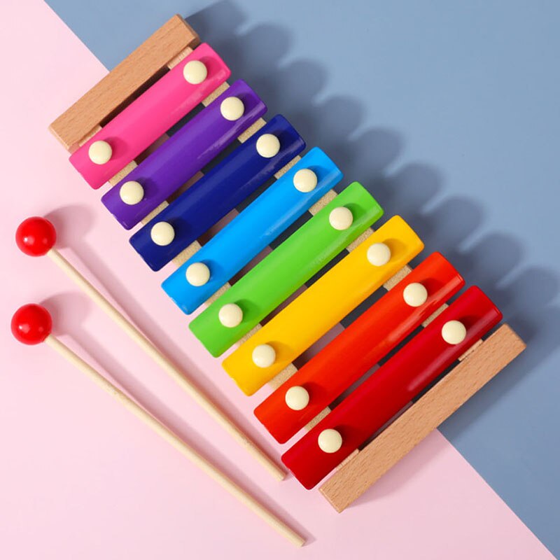 HEMOTON Tambor De Resorte Musical Para Niños – Juguete De Simulación De 21 Cm Para Desarrollo Sensorial Y Aprendizaje