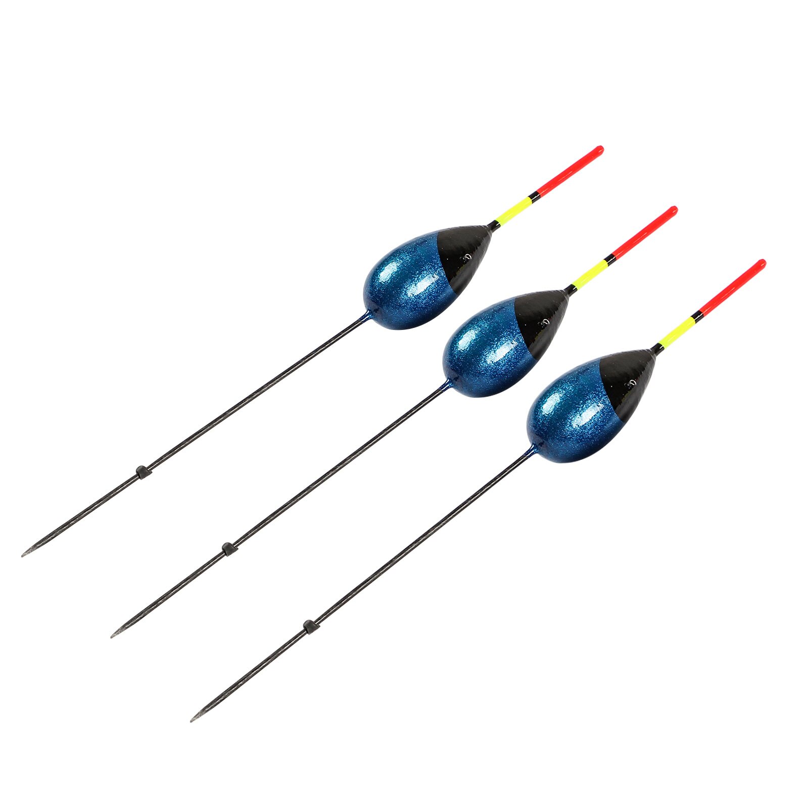 10Pcs Collection Fishing Bobber Cork Float Lighted Balsa Wood Hard Long Tail Float Buoyancy 3g 16.2cm Fishing Accessories