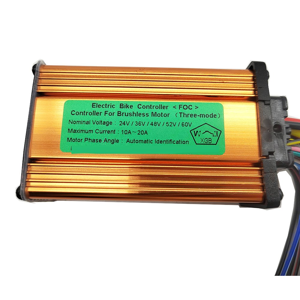 24V 36V 48V 250W 350W 12A 13A 15A 18A 20A E-bike Electric Scooter Brushless Controller With Twist Grip Throttle