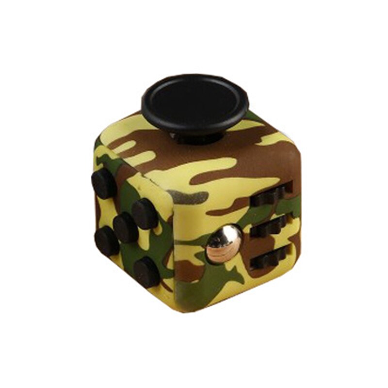 Anxiety Stress Relief Attention Decompression Plastic Focus Fidget Gaming Dice Toy For Children Adult: style 12